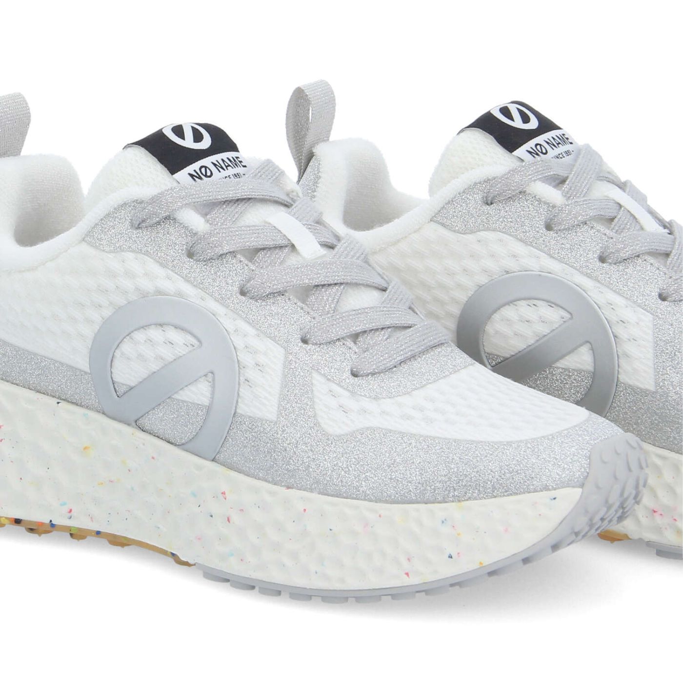 CARTER FLY PROTECT W - MESH REC/GLITTE - BIANCO/ARGENTO